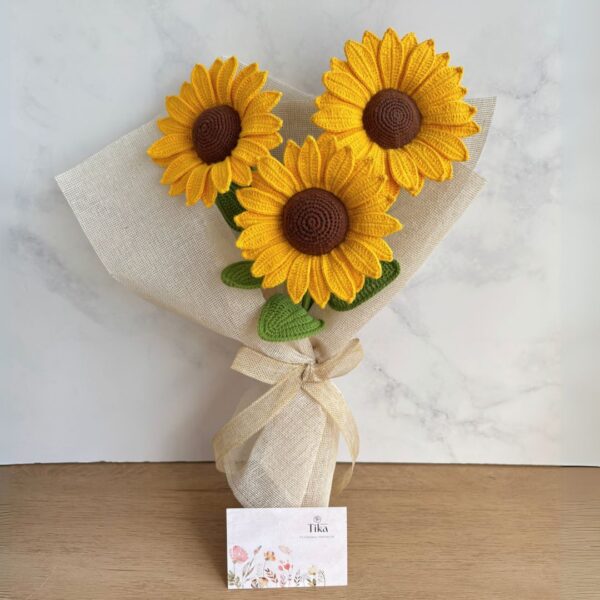 Girasoles en Pack x3