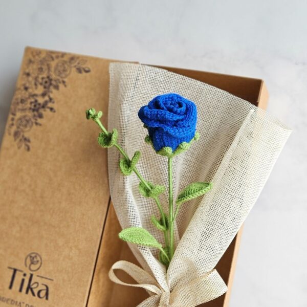 Rosa con eucalipto - Imagen 2