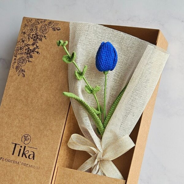 Tulipán con eucalipto - Imagen 2